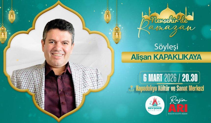 Eğitimci Alişan Kapaklıkaya Nevşehirli Vatandaşlarla Buluşacak