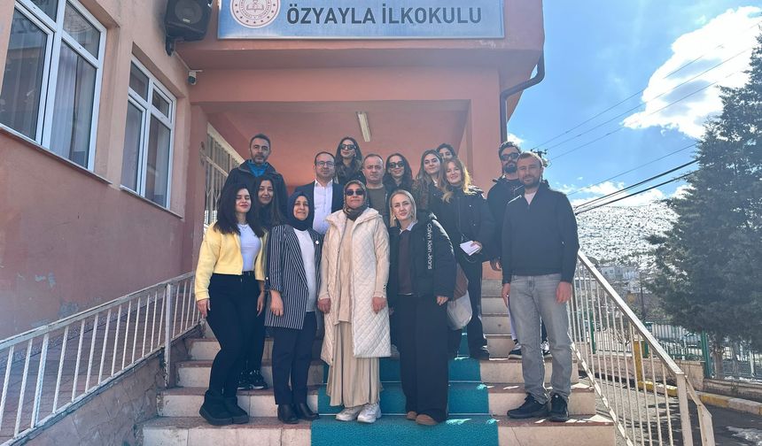 İstanbul Halil Vedat Fıratlı İlkokulu’ndan Özyayla İlkokulu’na Ziyaret