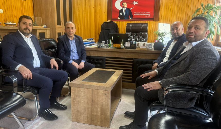 Başkan Sonugelen’den İl Özel İdaresi’ne Ziyaret