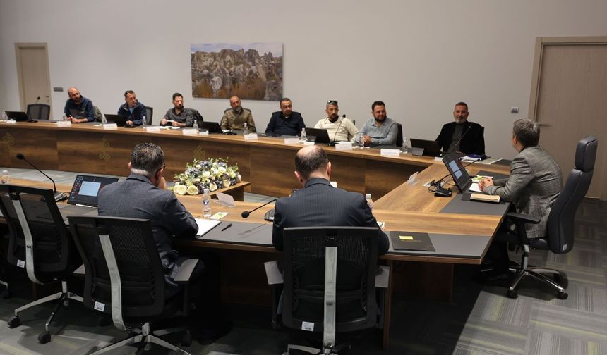 Kapadokya Alan Başkanlığında ATV-UTV ve CİP Acente İşletmecileriyle Komisyon Kuruldu