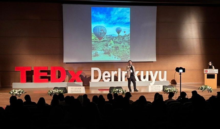 NEVÜ’de “Sırların Ardındaki Fikirler” Temasıyla TEDx Derinkuyu Etkinliği Düzenlendi
