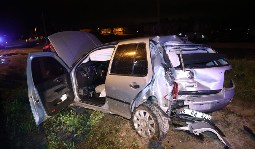 Nevşehir’de Otomobilin Takla Attığı Kazada 3 Kişi Yaralandı