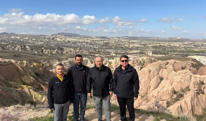 Vali Ali Fidan’dan Kapadokya’da Doğa Yürüyüşü ve Sağlıklı Yaşam Daveti