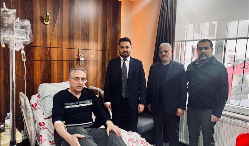 AK Parti Nevşehir İl Başkanı Aygün’den Zafer İnanır’a Geçmiş Olsun Ziyareti