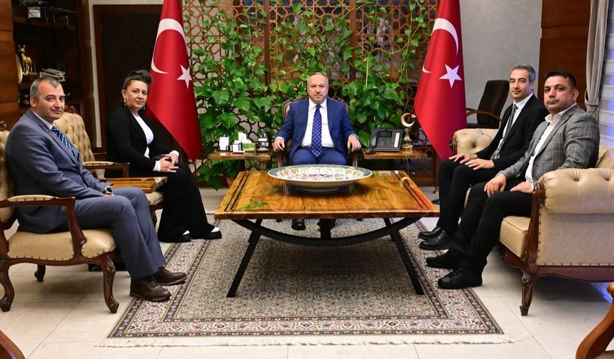 Vali Ali Fidan, TÜİK’in 100. Yılı Münasebetiyle Kurum Personelini Kabul Etti