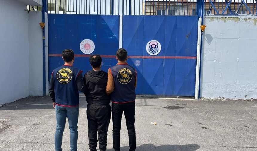 4 Yıl 2 Ay Hapis Cezası Bulunan Şahıs JASAT Operasyonuyla Yakalandı