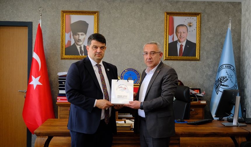 Başkan Çiftci’den Kapadokya Havalimanı’nda Önemli Ziyaretler