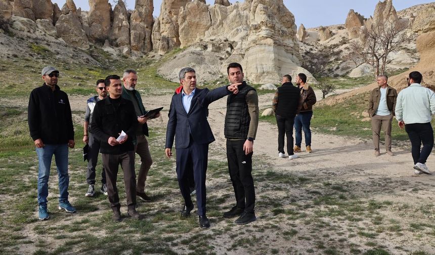 Kapadokya Alan Başkanı Aslanbay, CİP Safari Parkur Alanları Düzenlemesini Yerinde İnceledi