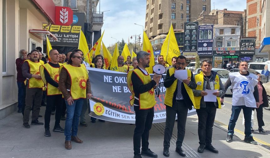 Eğitim Sen Nevşehir:  OKULLARDA ŞİDDETE HAYIR!