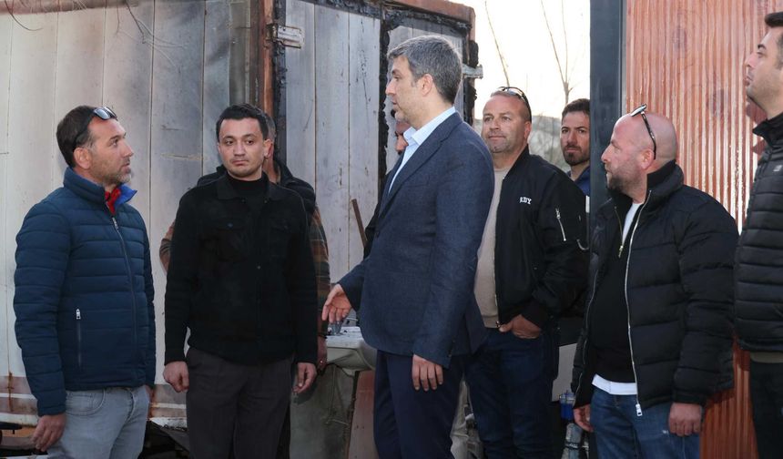 ATV- UTV İşletmecilerine Geçmiş Olsun Ziyaretinde Bulunan Aslanbay: Bölge Silüetine Uygun Yapılar İnşa Edilecek