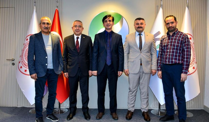 Başkan Erkan Çiftci’den KOP Bölge İdaresi’ne ziyaret