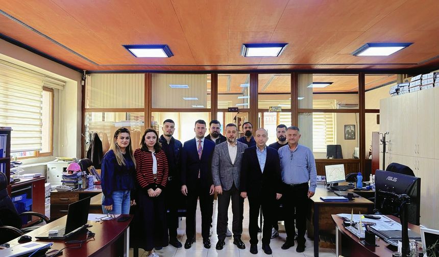 Milletvekili Süleyman Özgün’den, Başkan Yardımcısı İbrahim Yüzer Ev Sahipliğinde Kentsel Dönüşüm Müdürlüğü’ne Ziyaret