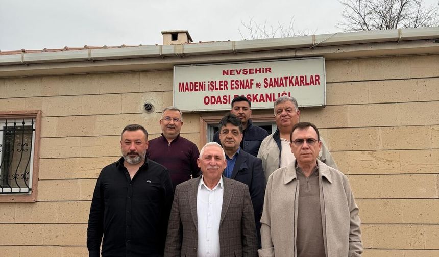 Nevşehir Ticaret Ve Sanayi Odası Başkan Adayı Yüksel Babaoğlu’ndan Oda Başkanlarına Ziyaret