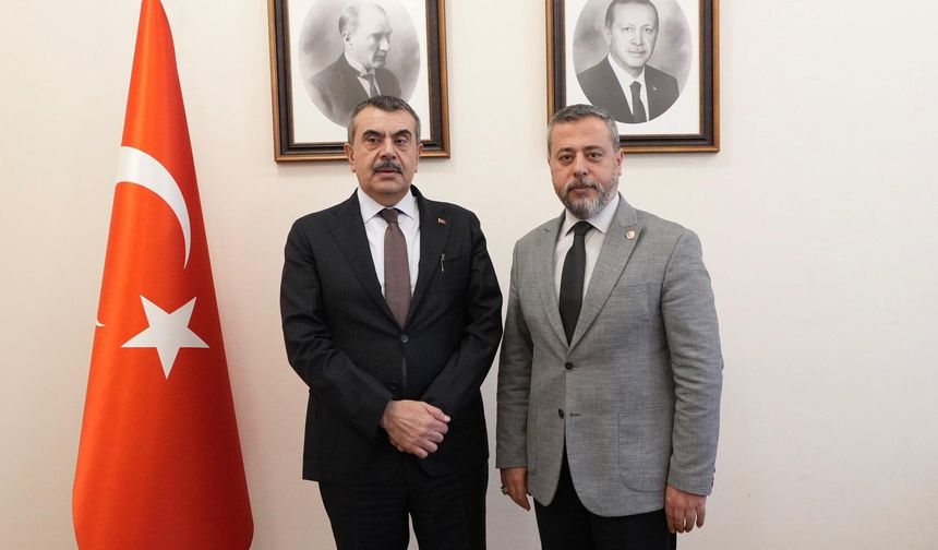 Milletvekili Süleyman Özgün’den TBMM’de Bakan Tekin’e Ziyaret