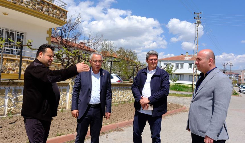 Başkan Çiftci Sahada Çalışmaları Yerinde İnceledi