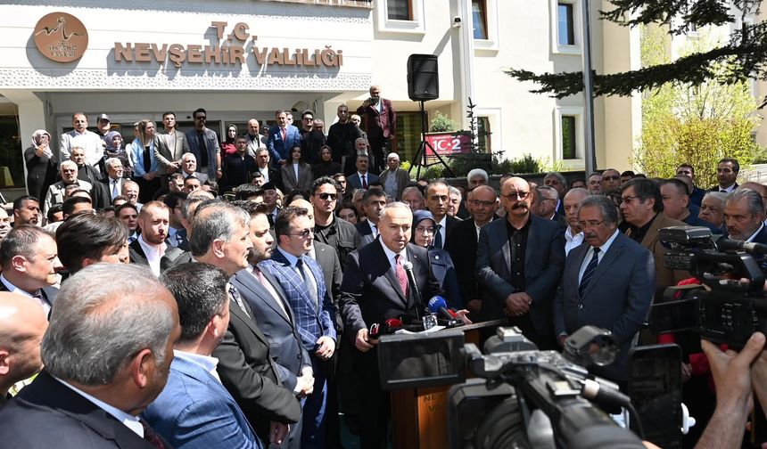 Vali Ali Fidan'dan Nevşehir'e Duygusal Veda
