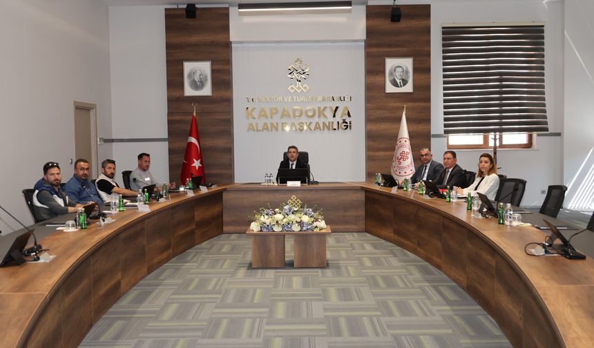 Kapadokya’da Safari Turizmi İçin Güvenlik ve Altyapı Çalışmaları Değerlendirildi