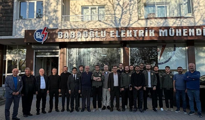 NTSO Başkan Adayı Yüksel Babaoğlu’na Enderun Mühendislik Grubu’ndan Ziyaret