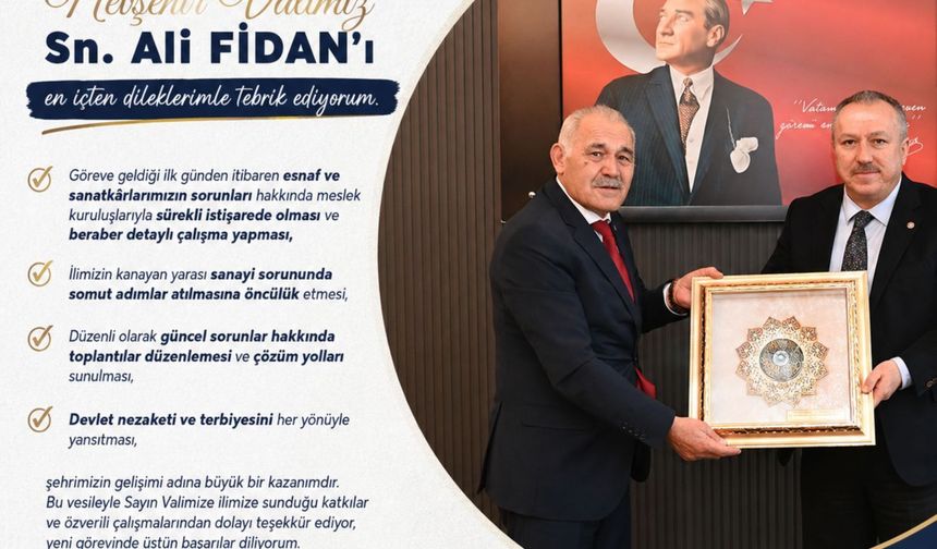 Pınarbaşı’dan “Kutlama ve Teşekkür Mesajı”