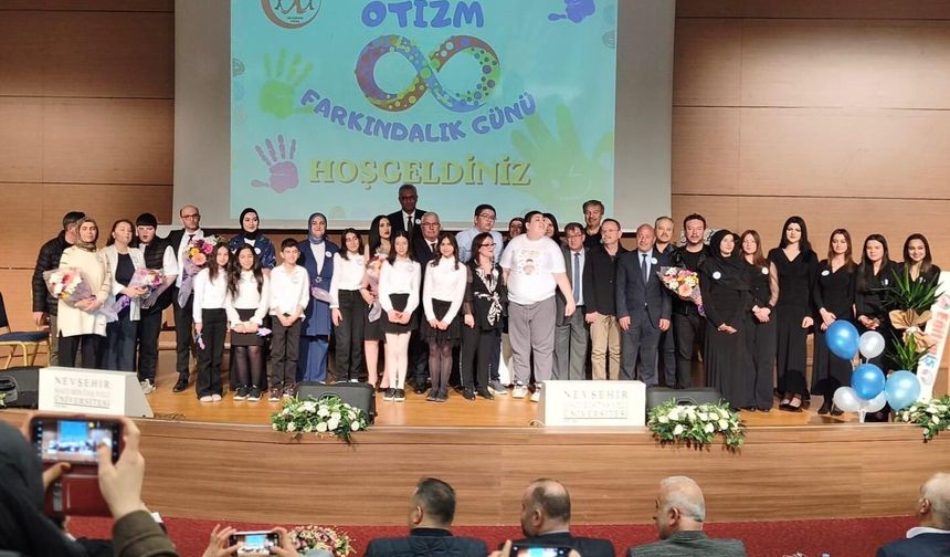 Nevşehir’de 2 Nisan Otizm Farkındalık Günü Programı Düzenlendi