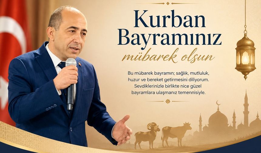 AK Parti Nevşehir Merkez İlçe Başkanı Serhat Sonugelen'in Kurban Bayramı Mesajı