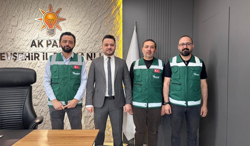 AK Parti Nevşehir İl Başkanı Muhammed Feyzi Aygün Kurban Vekâletini Verenel Derneğine Emanet Etti