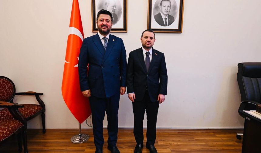 Milletvekili Emre Çalışkan’dan Adalet Bakanı Akın Gürlek’e Ziyaret