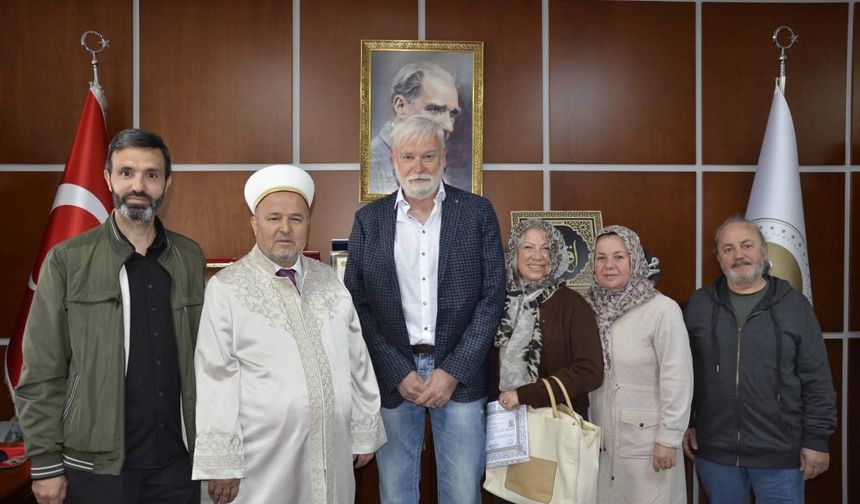 Nevşehir’de İhtida Merasimi: Alman Asıllı Jens Peter Bormann Müslüman Oldu