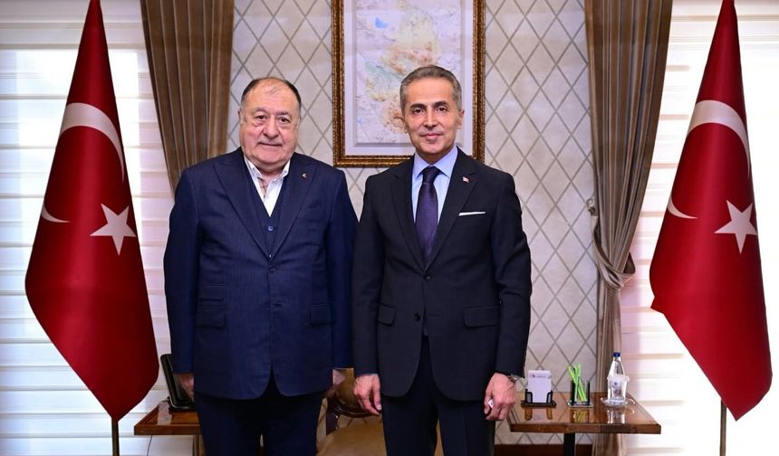 NTSO Başkanı Mehmet Arif Parmaksız’dan Vali Hüseyin Kök’e Ziyaret