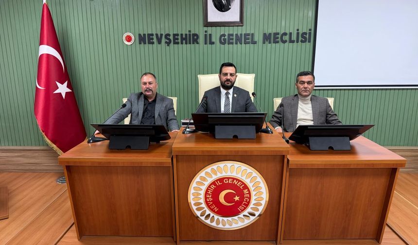Nevşehir İl Genel Meclisi Mayıs Ayı Kararları Açıklandı