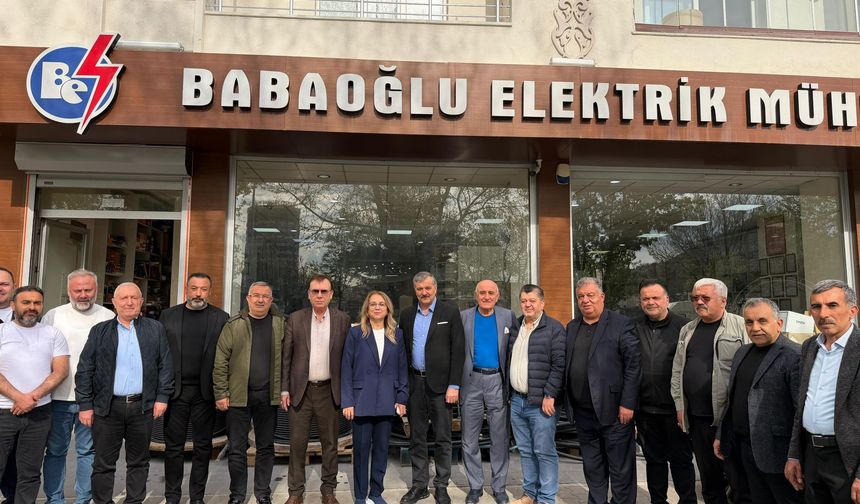 MHP Heyetinden NTSO Başkan Adayı Babaoğlu’na Ziyaret