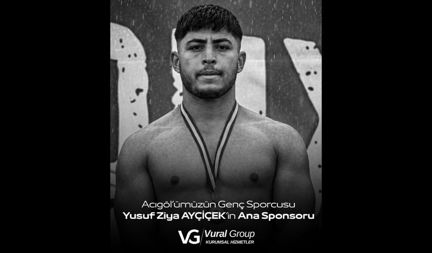 Vural Group, Milli Güreşçi Yusuf Ziya Ayçiçek’in Ana Sponsoru Oldu