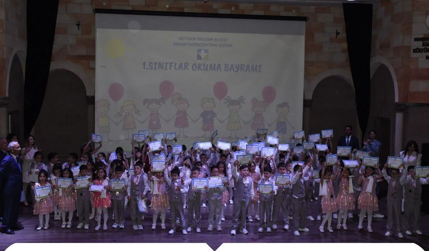 Simya Koleji’nde 1. Sınıfların “Okuma Bayramı” Coşkusu