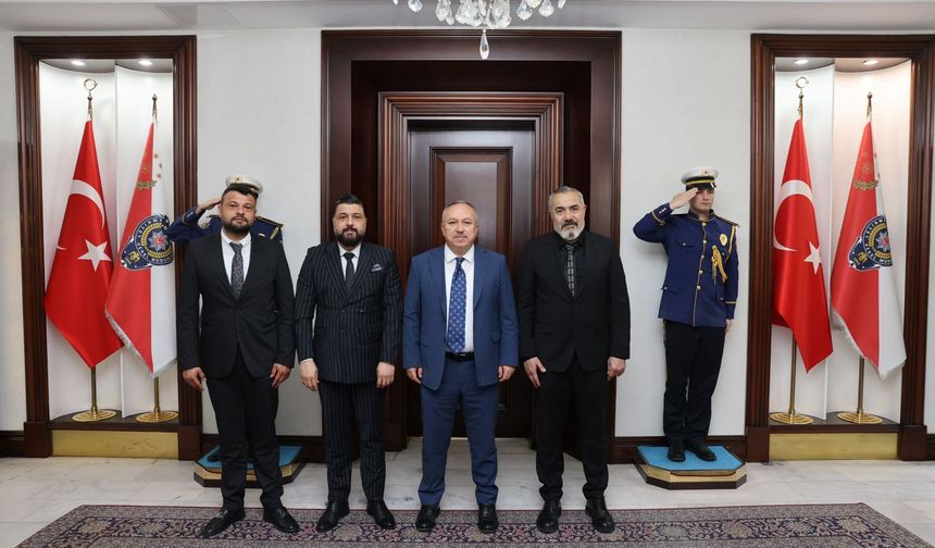 Versa Hastanesi Yönetiminden Emniyet Genel Müdürü Ali Fidan’a Hayırlı Olsun Ziyareti