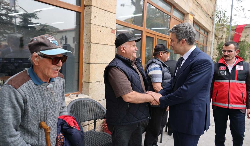 Kapadokya Alan Başkanı Aslanbay ve Kaymakam Coşkun, Mustafapaşa’da Temaslarda Bulundu