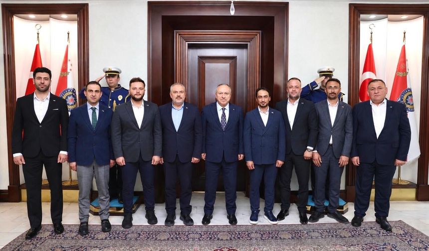 Türk Kızılay Nevşehir’den Emniyet Genel Müdürü Ali Fidan’a Hayırlı Olsun Ziyareti
