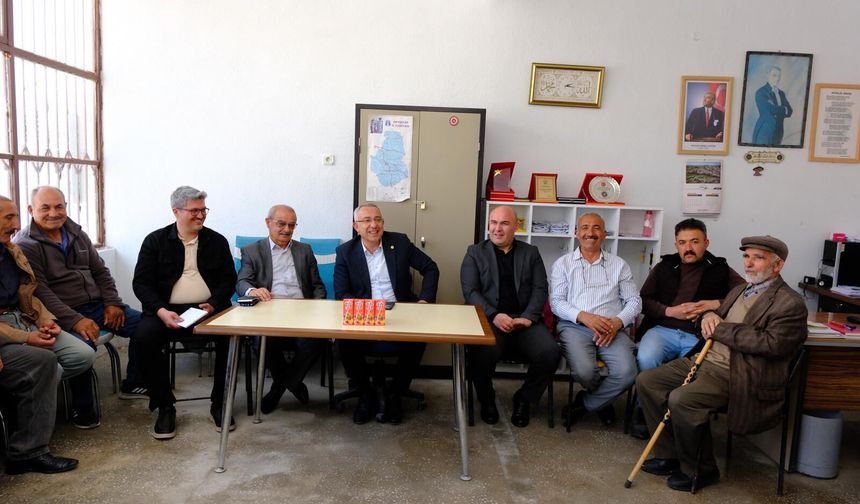 Başkan Erkan Çiftci Yeniyaylacık Mahallesi’nde Vatandaşlarla Buluştu