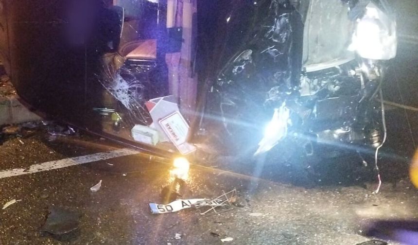 Nevşehir'de Feci Kaza: 1 Ölü, 10 Yaralı