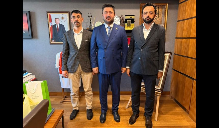 Milletvekili Emre Çalışkan TBMM’de Verenel Derneği Heyetini Ağırladı