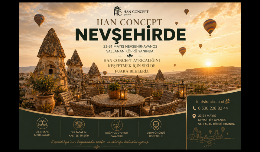 Han Concept Nevşehir’de Kapılarını Açıyor