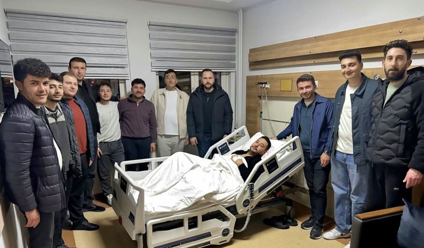 Geçmiş Olsun... AK Parti Nevşehir Gençlik Kolları Başkan Yardımcısı Salih Fethi Aşıcı Ameliyat Oldu