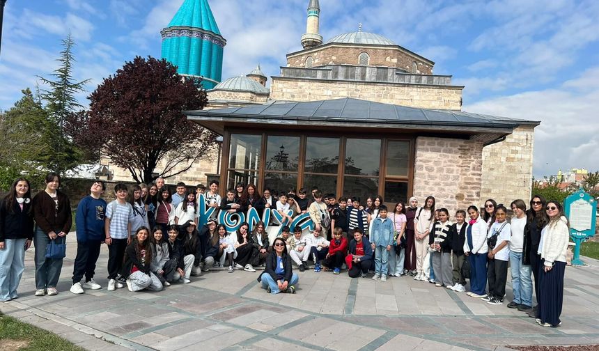 Kardelenli Öğrencilerden Konya’ya Kültür ve Bilim Gezisi