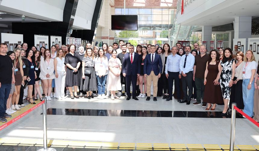 NEVÜ Avanos Güzel Sanatlar MYO Öğrencilerinden Yıl Sonu Mezuniyet Sergisi