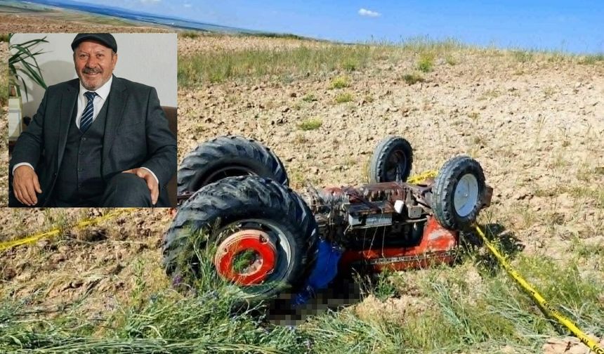 Devrilen Traktörün Altında Kalan Sürücü Hayatını Kaybetti