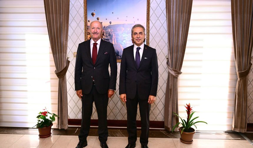 Ertaş Grup Yönetim Kurulu Başkanı Musa Ertaş’tan Vali Hüseyin Kök’e Hayırlı Olsun Ziyareti