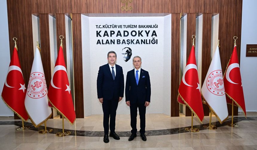 Vali Hüseyin Kök, Kapadokya Alan Başkanlığı’nda Çalışmaları Yerinde Değerlendirdi