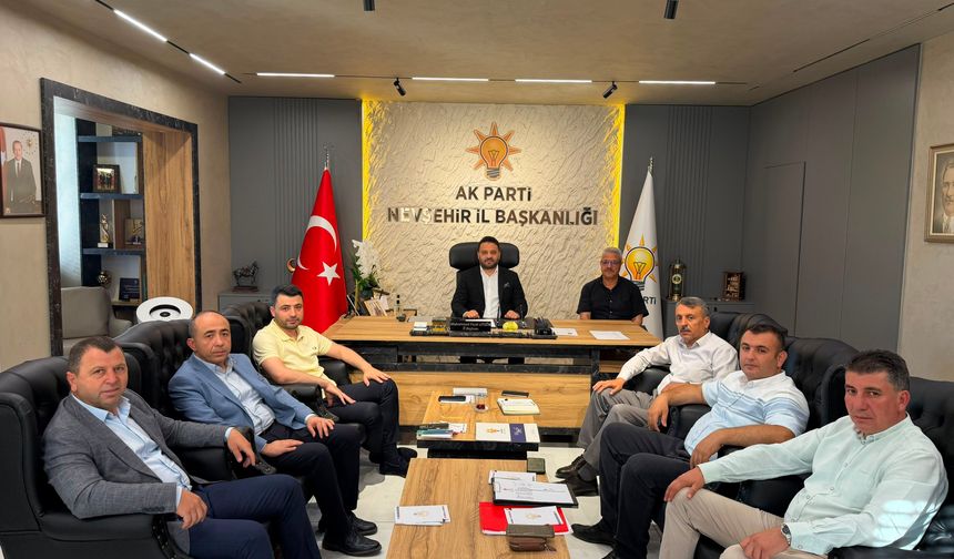 AK Parti Nevşehir'de İlçe Başkanları Toplantısı Gerçekleştirildi