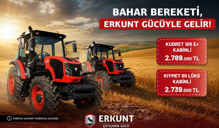 Bahar Bereketi, Erkunt Gücüyle Geliyor!