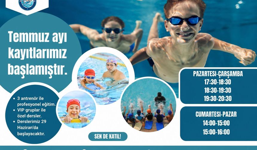 Nevşehir’de Yüzme Eğitimleri İçin Kayıtlar Başladı! 🏊‍♀️