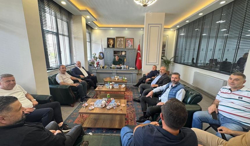 NTSO Başkan Adayı Mehmet Ali Öbekli ve Beraberindeki Heyetten Erdoğan Korkutmaz’a Ziyaret